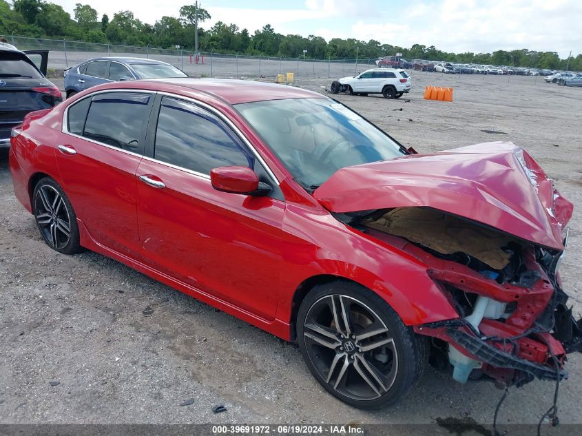 2016 HONDA ACCORD SPORT