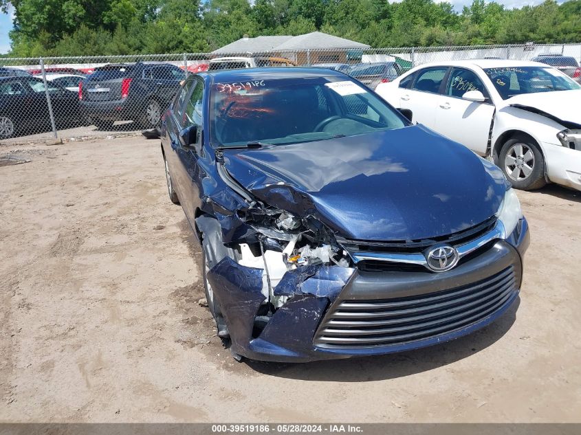 2016 TOYOTA CAMRY LE