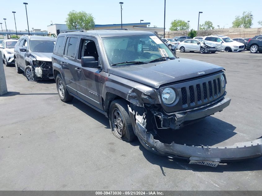 2016 JEEP PATRIOT SPORT