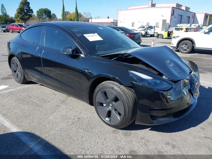 2023 TESLA MODEL 3 REAR-WHEEL DRIVE