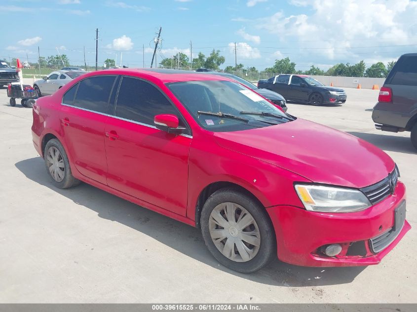 2012 VOLKSWAGEN JETTA 2.5L SEL