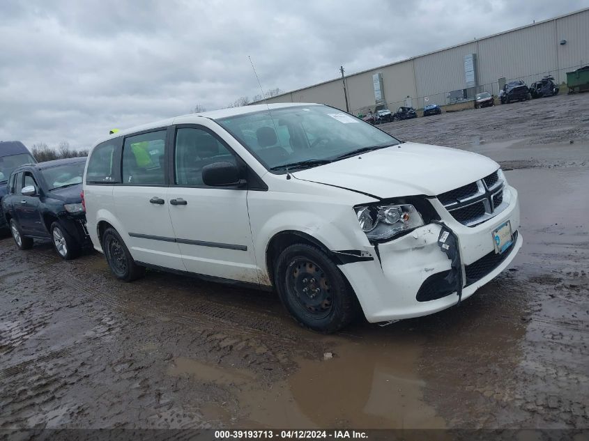 2012 DODGE GRAND CARAVAN SE/AVP