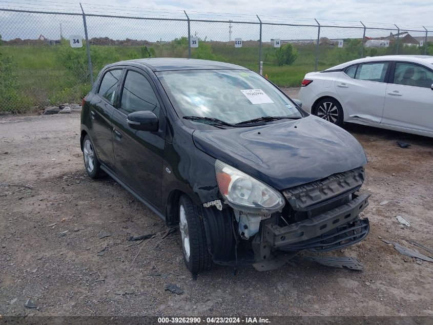 2015 MITSUBISHI MIRAGE ES