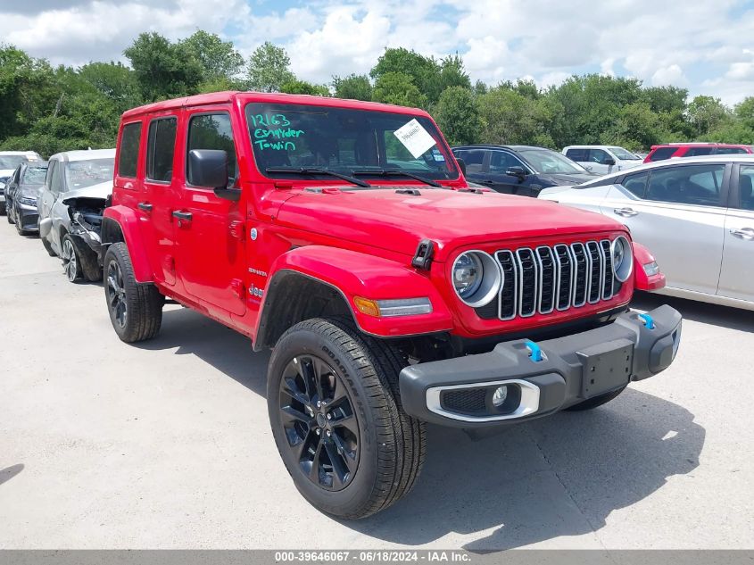 2024 JEEP WRANGLER 4XE SAHARA 4XE