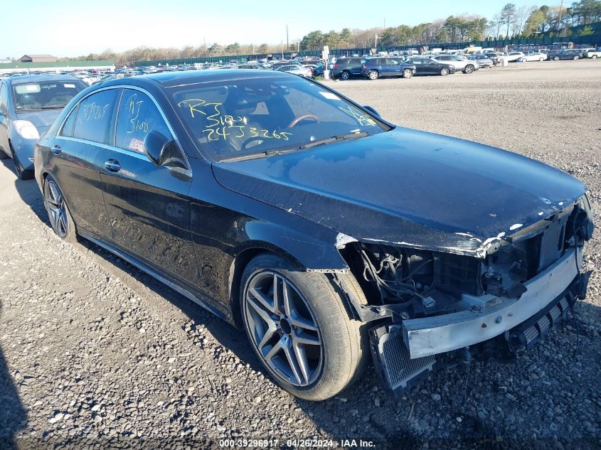 2014 MERCEDES-BENZ S 550 4MATIC