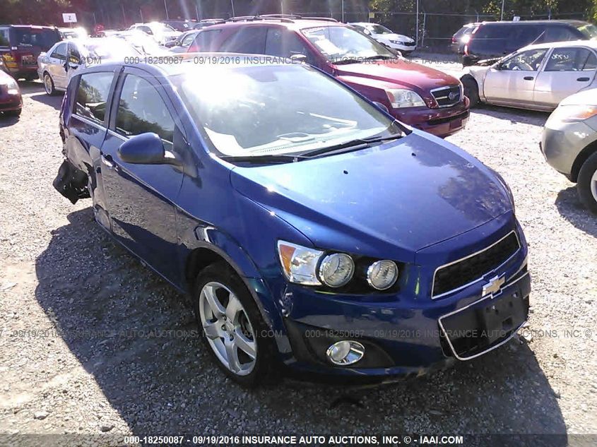 2013 CHEVROLET SONIC LTZ AUTO