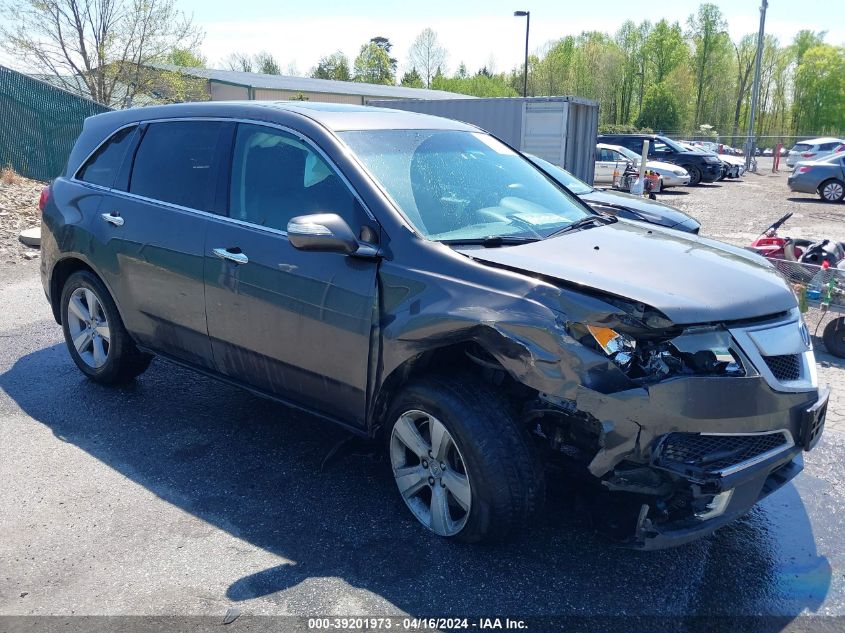 2012 ACURA MDX TECHNOLOGY PACKAGE