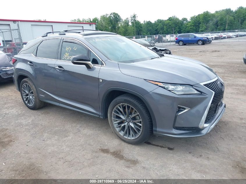 2019 LEXUS RX 450H BASE/450H F-SPORT