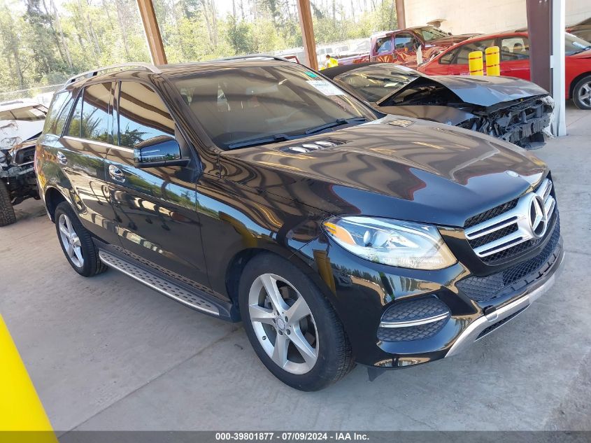 2017 MERCEDES-BENZ GLE 350 4MATIC