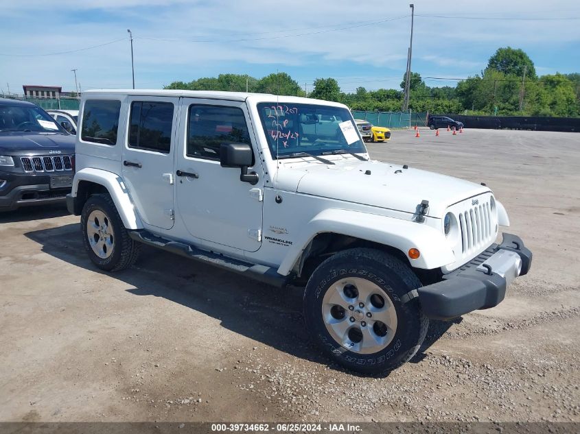 2014 JEEP WRANGLER UNLIMITED SAHARA