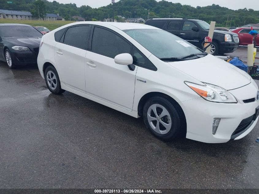 2012 TOYOTA PRIUS THREE