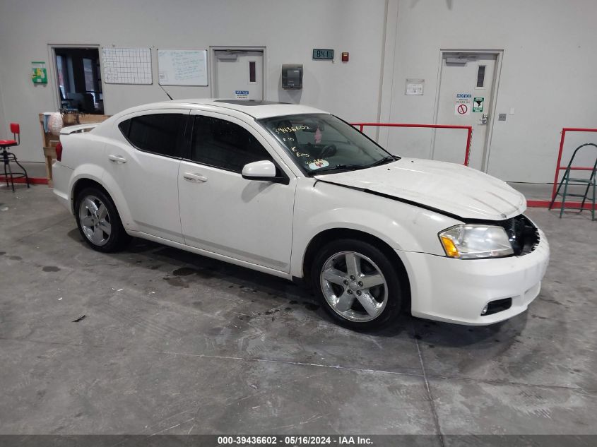 2011 DODGE AVENGER LUX