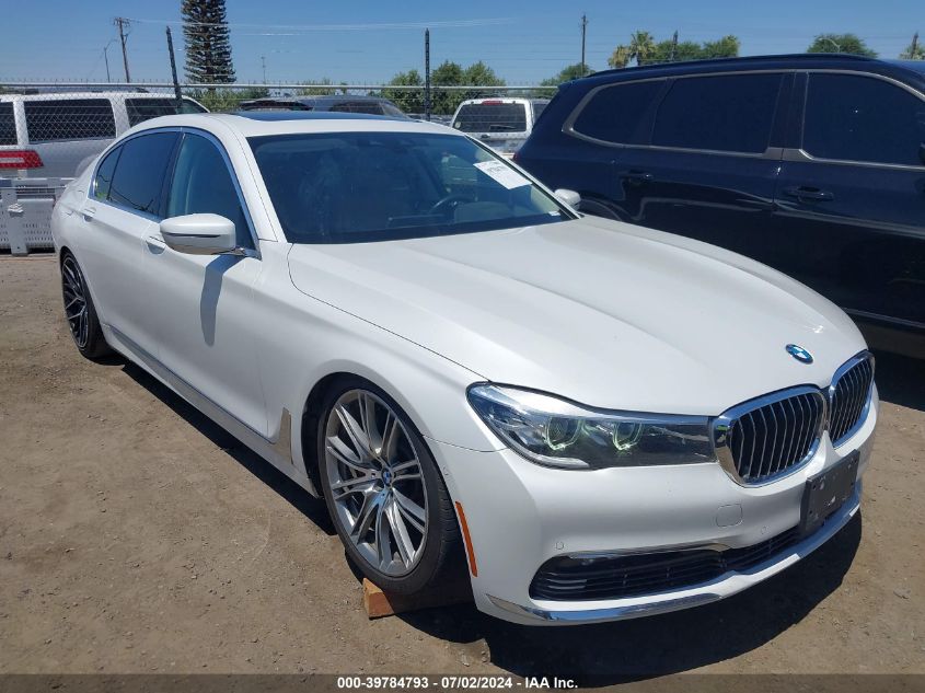 2016 BMW 740I