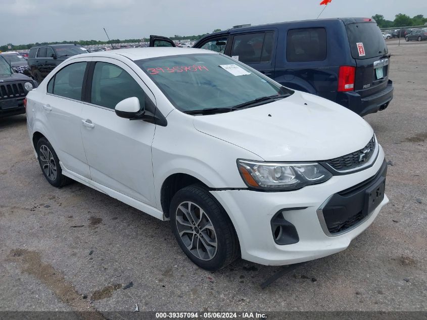 2019 CHEVROLET SONIC LT AUTO