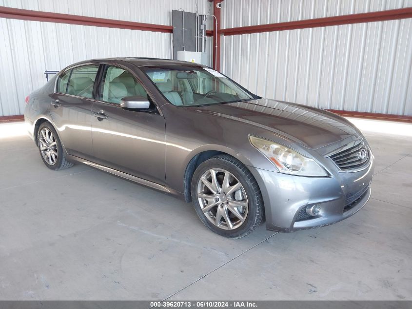 2012 INFINITI G37 JOURNEY