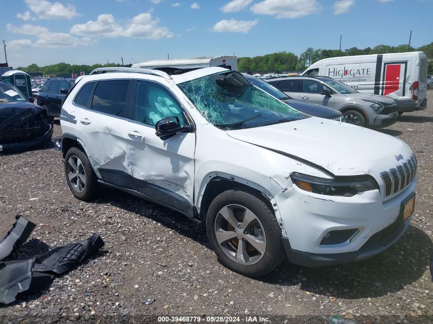 2019 JEEP CHEROKEE LIMITED 4X4