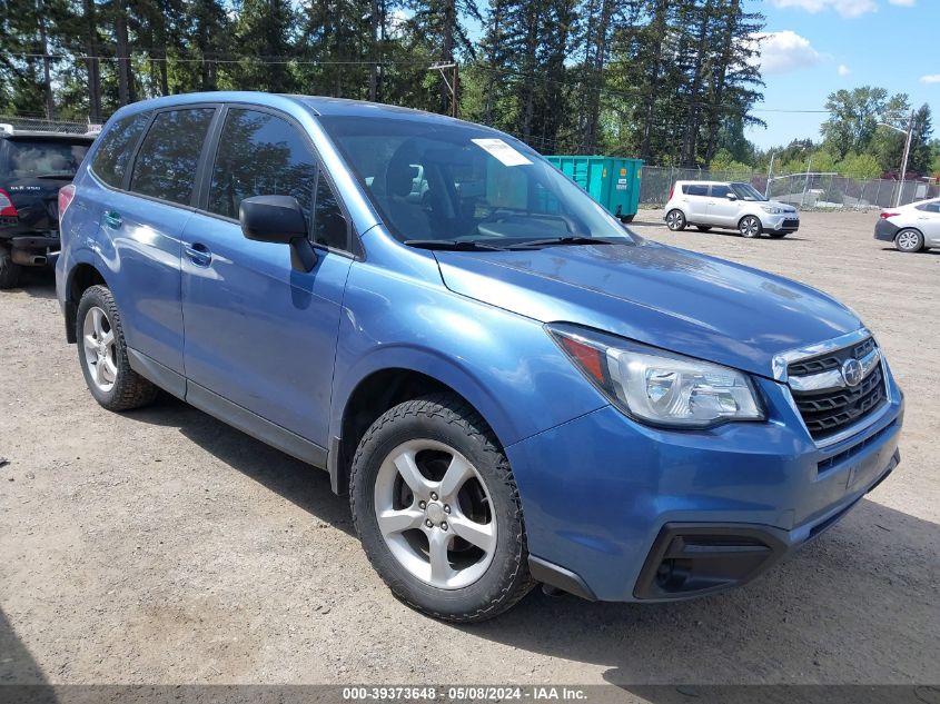 2018 SUBARU FORESTER 2.5I