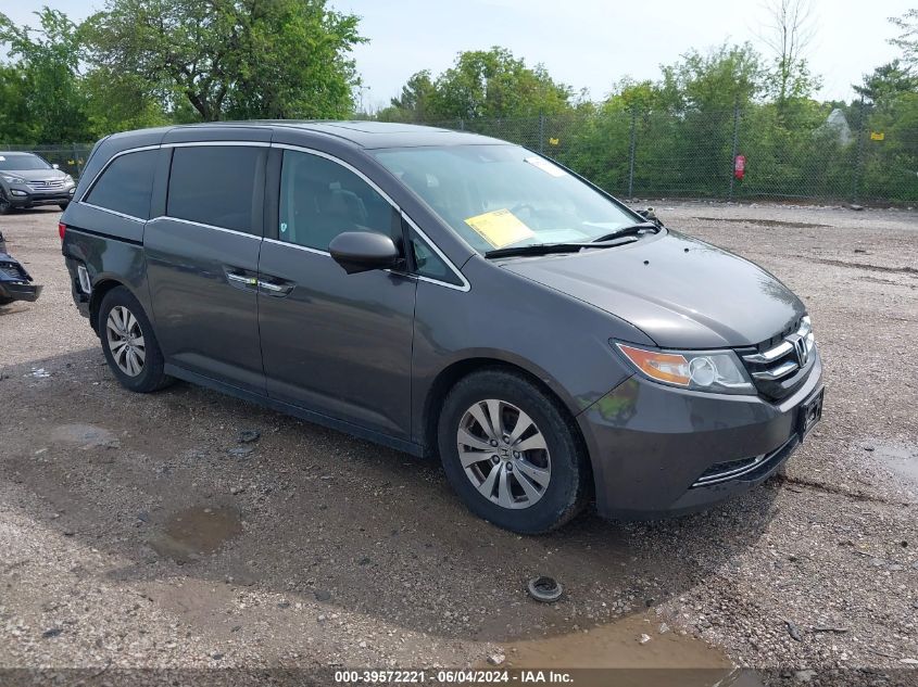 2015 HONDA ODYSSEY EXL