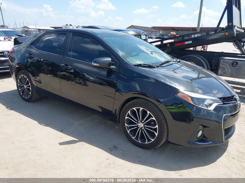 2016 TOYOTA COROLLA S PLUS