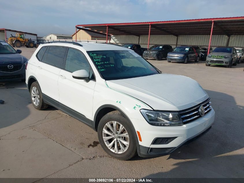 2019 VOLKSWAGEN TIGUAN S