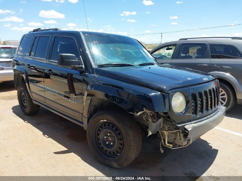 2012 JEEP PATRIOT LATITUDE