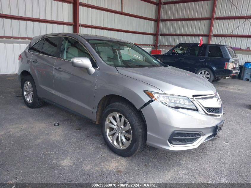 2018 ACURA RDX TECHNOLOGY   ACURAWATCH PLUS PACKAGES/TECHNOLOGY PACKAGE