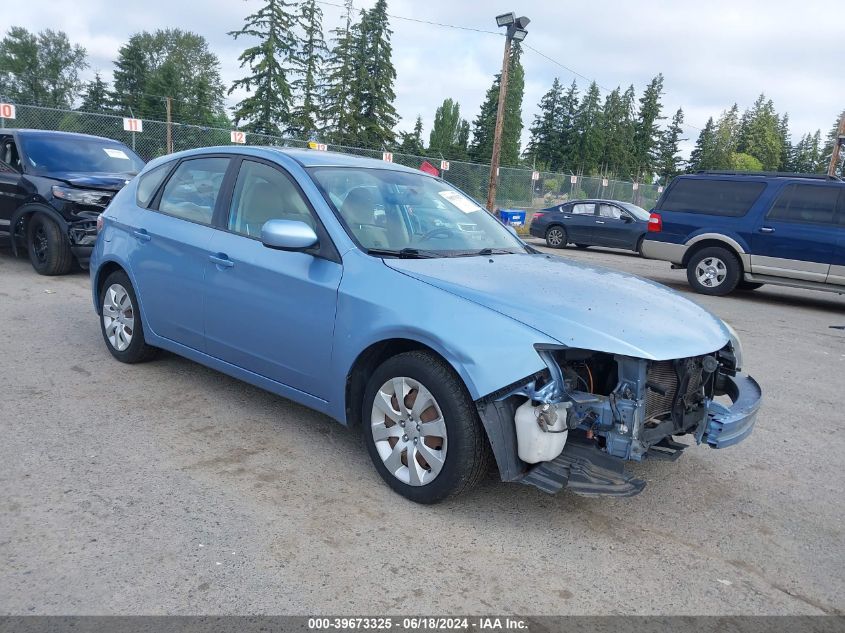 2011 SUBARU IMPREZA 2.5I