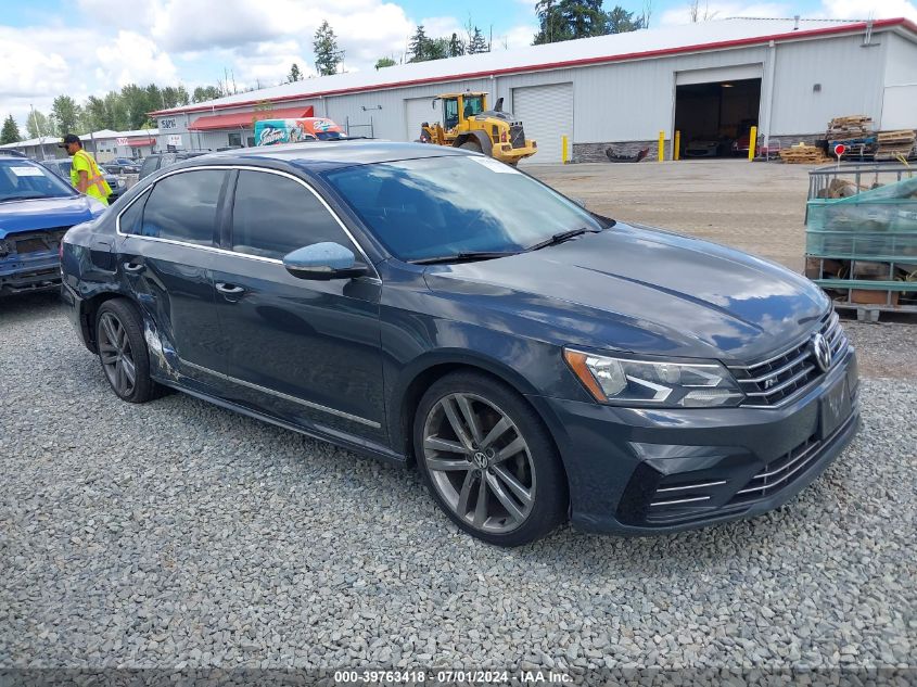 2016 VOLKSWAGEN PASSAT S/R-LINE