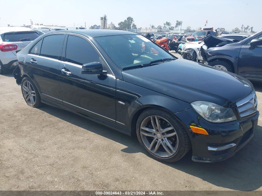 2012 MERCEDES-BENZ C 250 LUXURY/SPORT