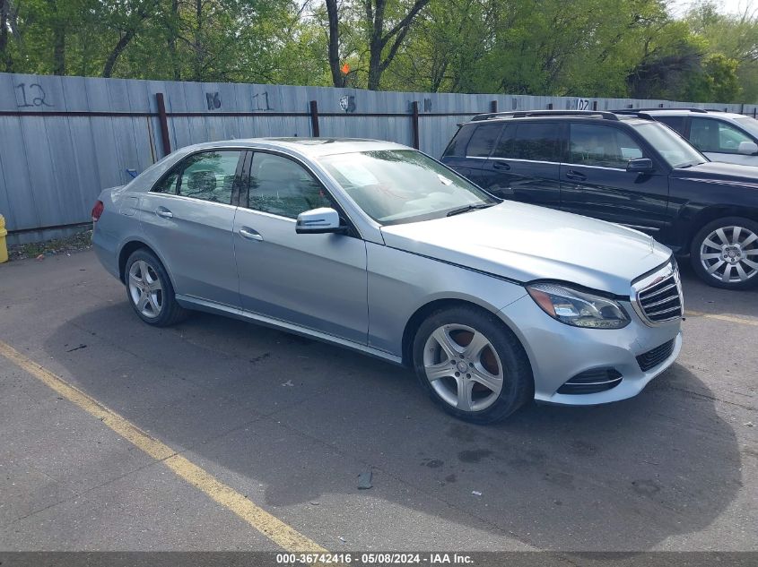 2016 MERCEDES-BENZ E 350 4MATIC