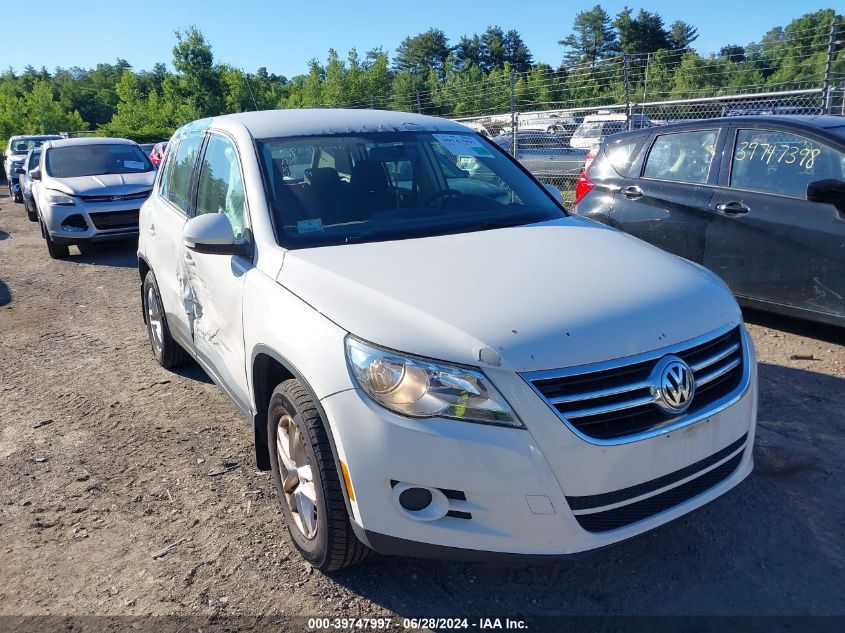 2011 VOLKSWAGEN TIGUAN S