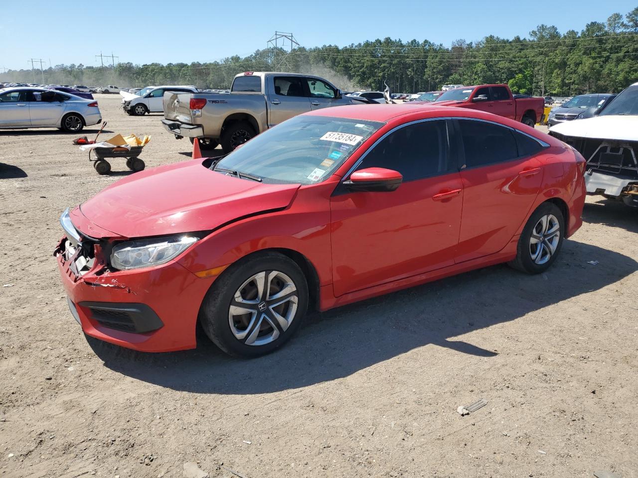 2016 HONDA CIVIC LX