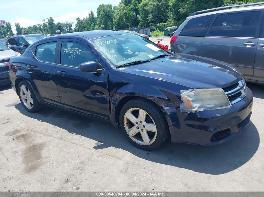 2012 DODGE AVENGER SXT