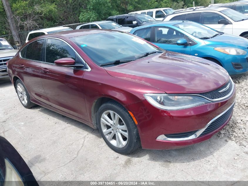 2015 CHRYSLER 200 LIMITED