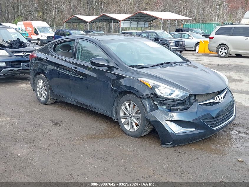 2016 HYUNDAI ELANTRA SE