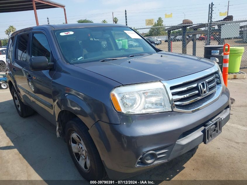 2015 HONDA PILOT LX