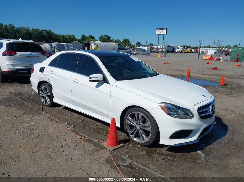 2014 MERCEDES-BENZ E 350 4MATIC