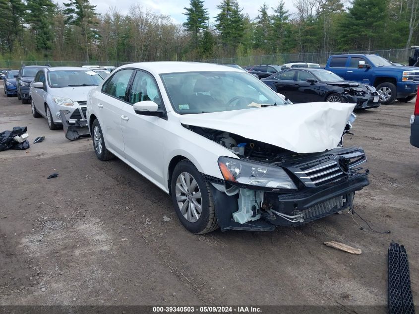 2015 VOLKSWAGEN PASSAT 1.8T WOLFSBURG EDITION