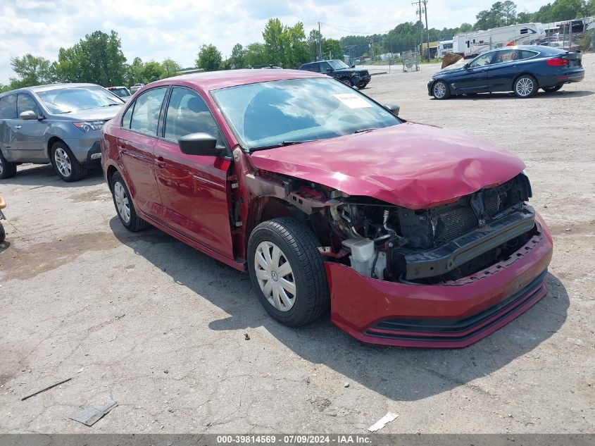 2016 VOLKSWAGEN JETTA 1.4T S