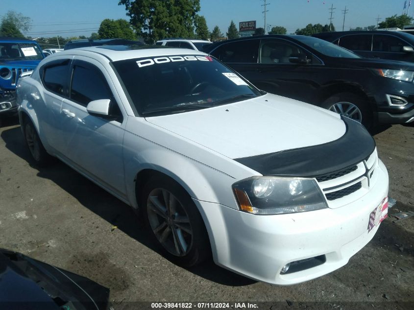 2013 DODGE AVENGER SXT