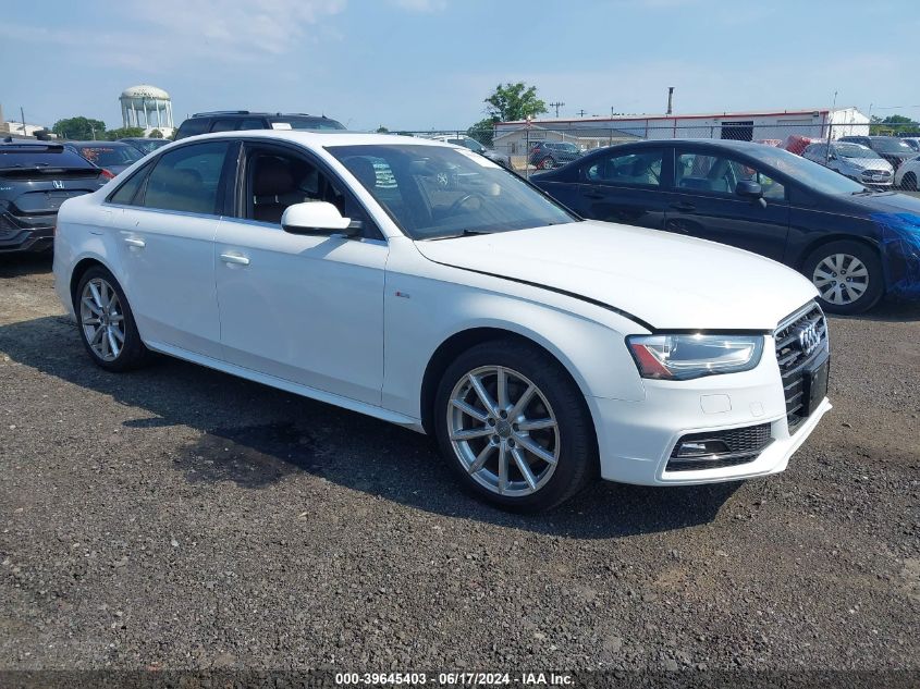 2014 AUDI A4 2.0T PREMIUM