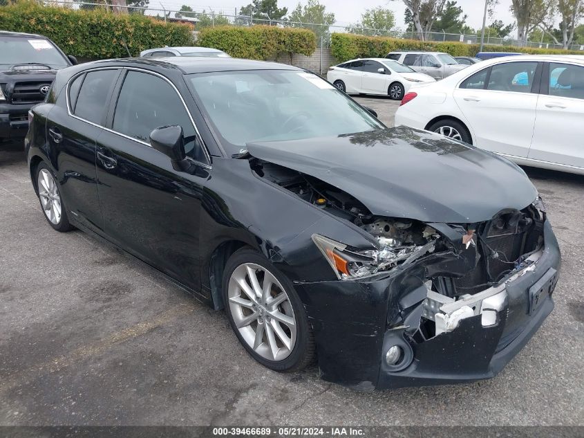 2012 LEXUS CT 200H PREMIUM