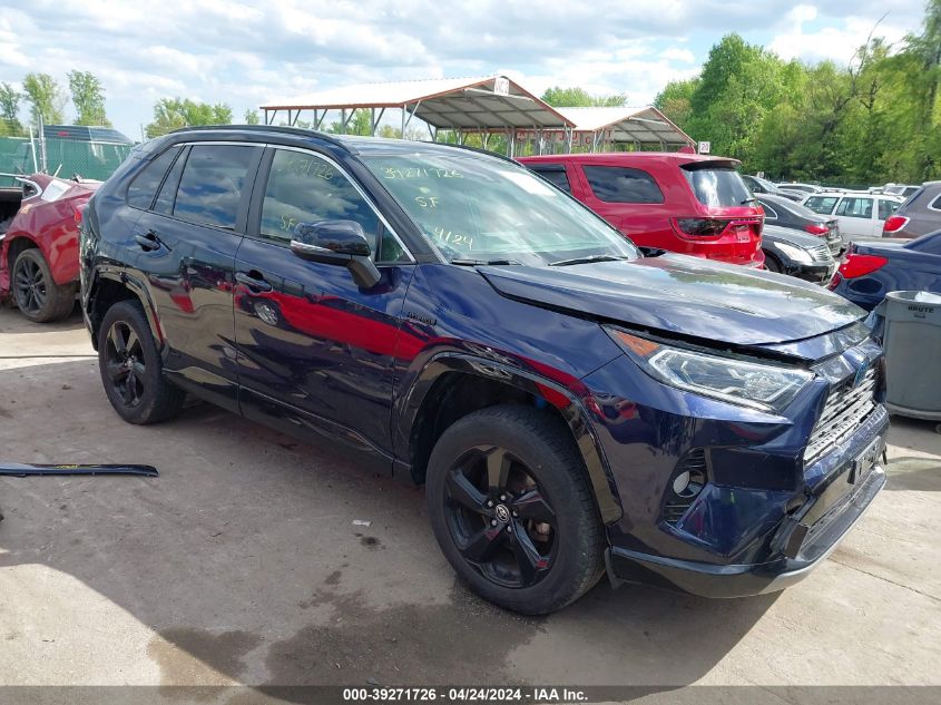 2020 TOYOTA RAV4 XSE HYBRID