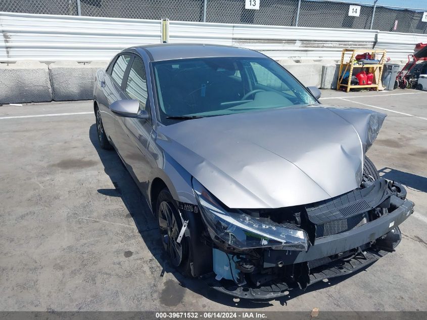 2023 HYUNDAI ELANTRA HYBRID BLUE