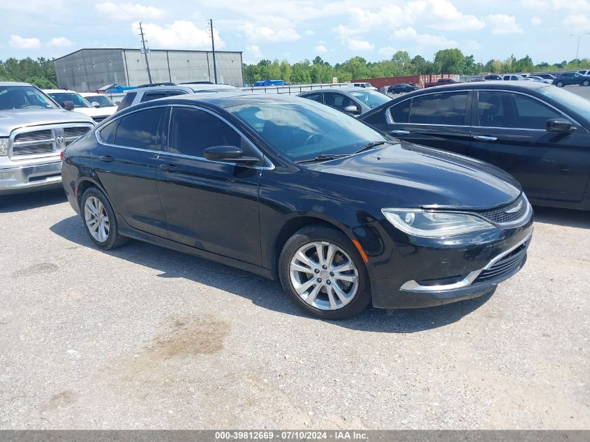 2017 CHRYSLER 200 LIMITED PLATINUM