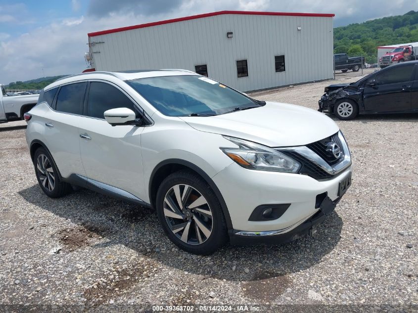 2017 NISSAN MURANO PLATINUM