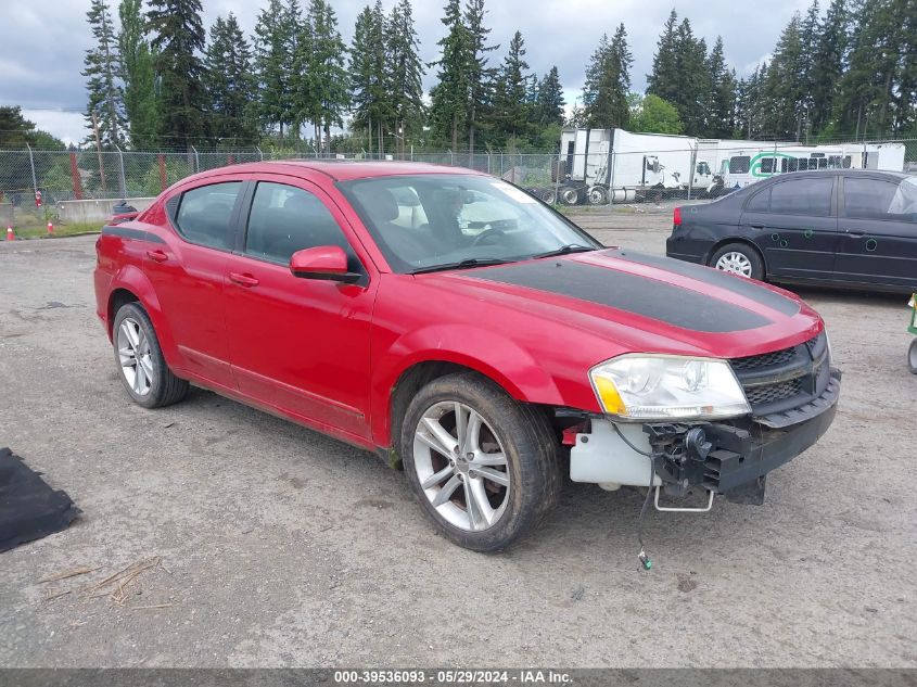 2013 DODGE AVENGER SXT