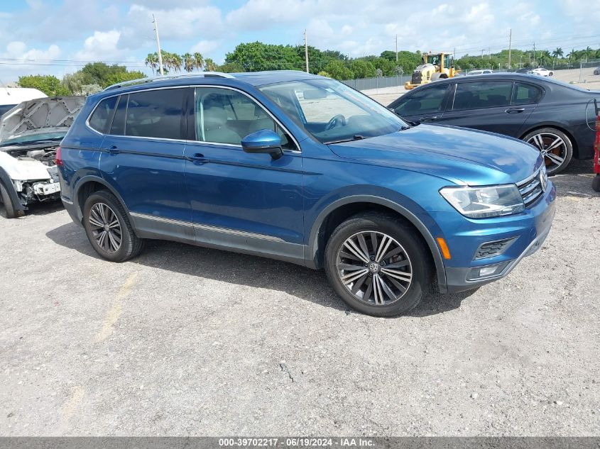 2019 VOLKSWAGEN TIGUAN 2.0T SE/2.0T SEL/2.0T SEL R-LINE/2.0T SEL R-LINE BLACK