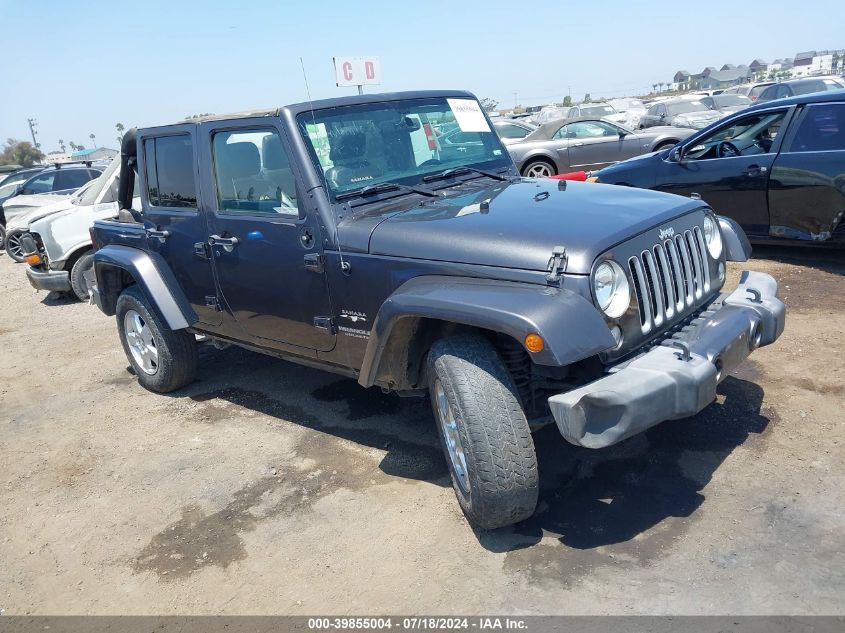 2016 JEEP WRANGLER UNLIMITED SAHARA