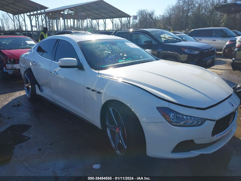 2015 MASERATI GHIBLI S Q4